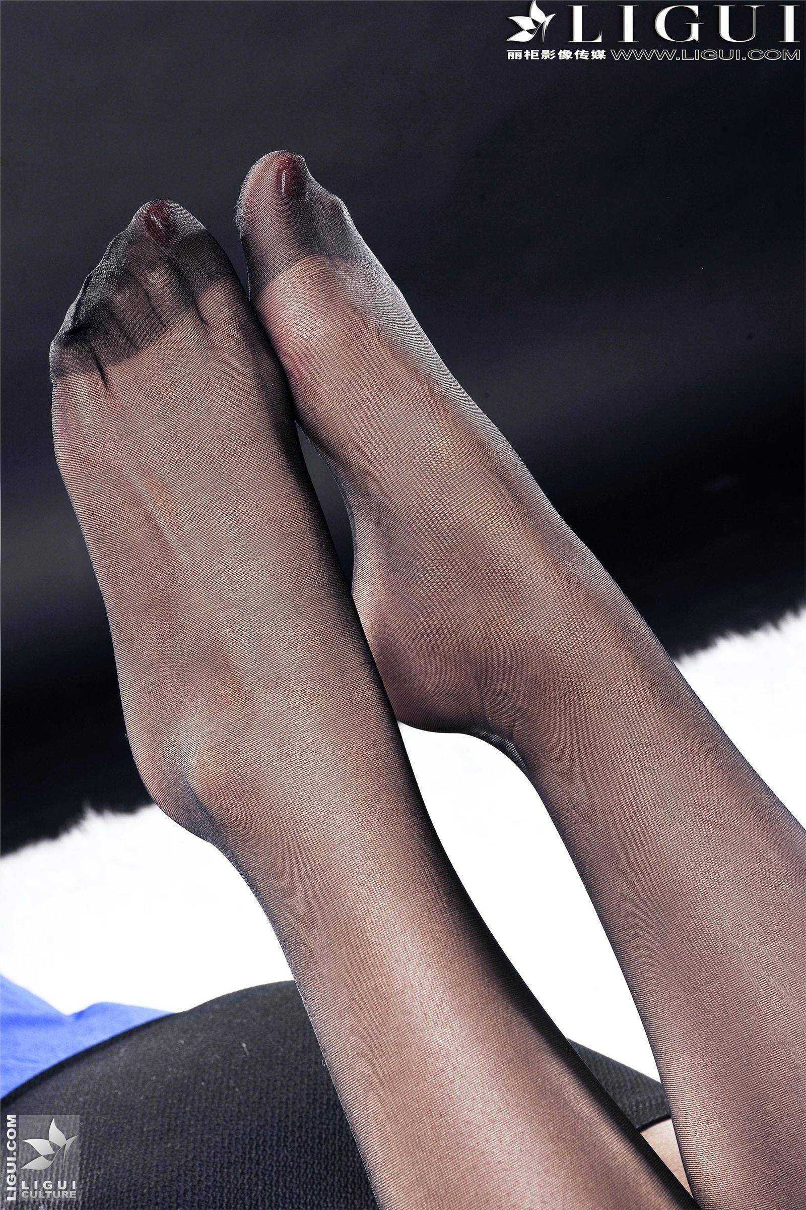 [Ligui丽柜]130207 Model 安娜  性感丝袜美女图片